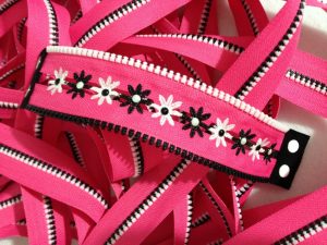 Think pink zippers