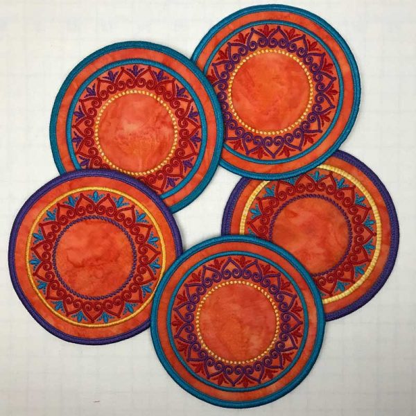 Inner Circle Embroidery Design
