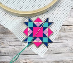 Quilt Star Needle Minder